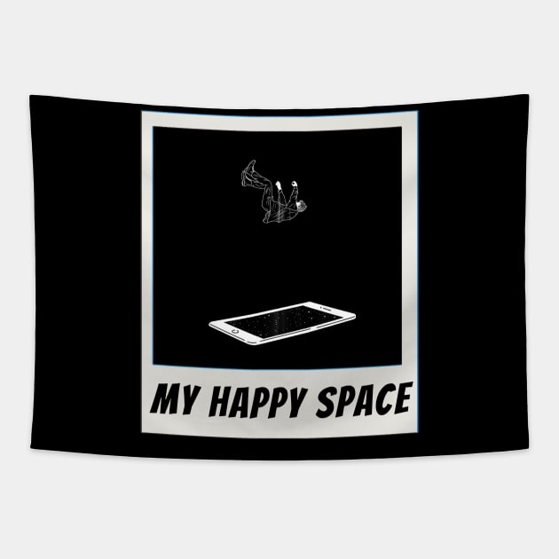 My Happy Space Tapestry by ROID ONE 