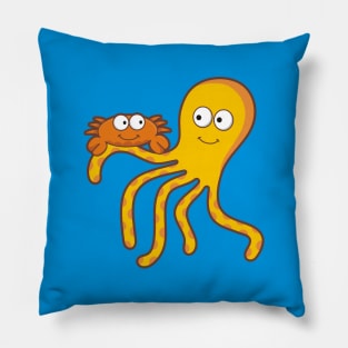 Crab with Octopus Pillow