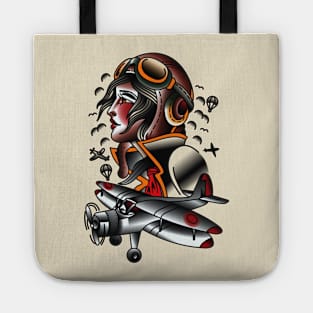 Traditional Male Aviator Tote