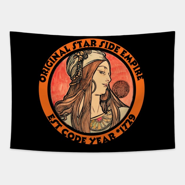 ORIGINAL STAR SIDE EMPIRE DESIGN Tapestry by The C.O.B. Store