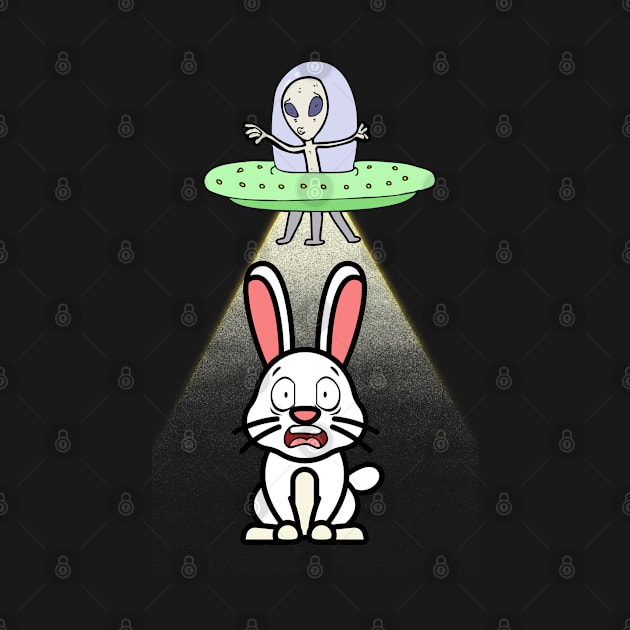 Cute Bunny is abducted by aliens by Pet Station