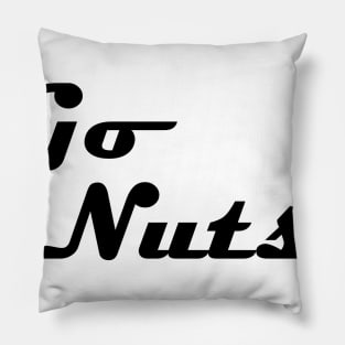 GO NUTS LOGO Pillow