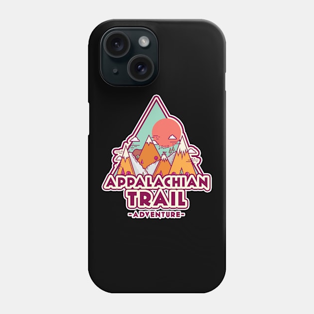 Appalachian Trail mountain adventure Phone Case by SerenityByAlex