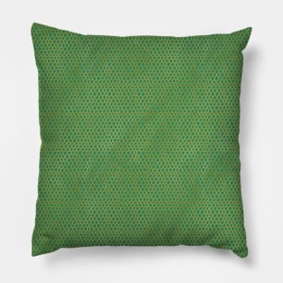 Golden Mermaid Scales Pillow