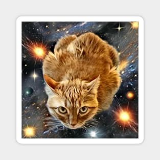 Space Cat Magnet