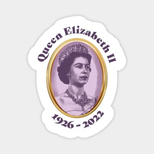 RIP Queen Elizabeth II Magnet