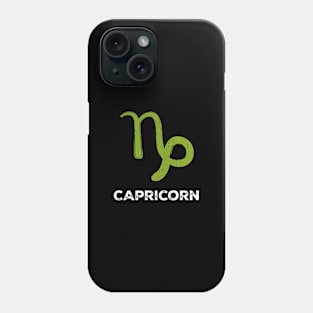 Capricorn Zodiac Sign Phone Case