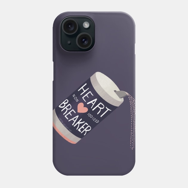 Heart Breaker Phone Case by SarahWrightArt