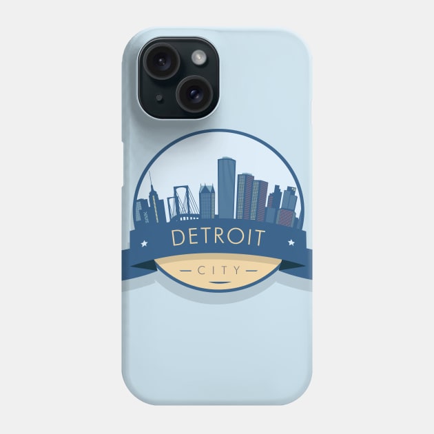 Detroit Phone Case by LR_Collections