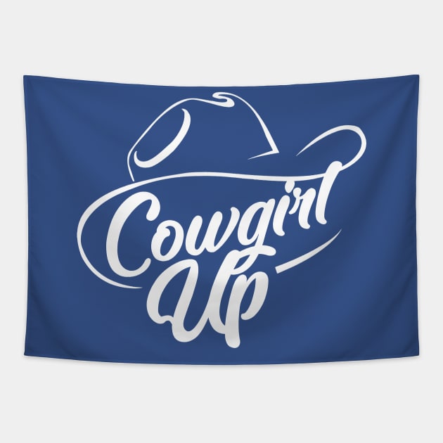 Cowgirl Up 1 Tapestry by vundap