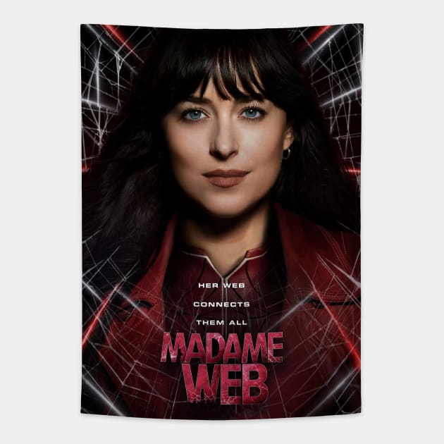 Madame Web Tapestry by TwelveWay