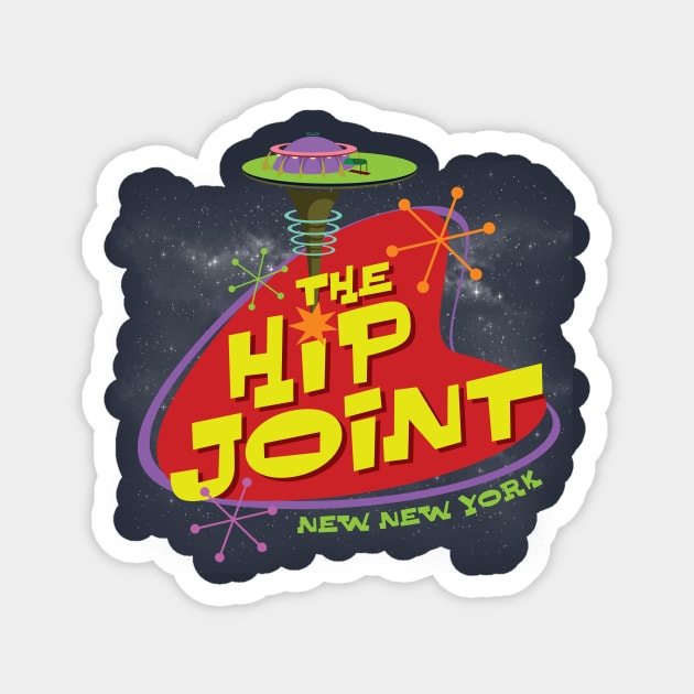 The Hip Joint Magnet by MindsparkCreative