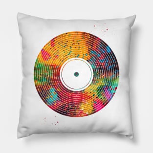 Vinyl disc Pillow