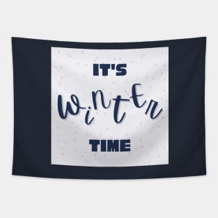 It's Winter Time Tapestry