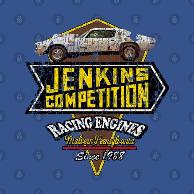 Jenkins Competition Racing Engines // 50s Vintage by Niko Neon