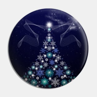 Christmas Tree and Space Pin