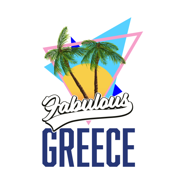 Fabulous Greece retro logo by nickemporium1