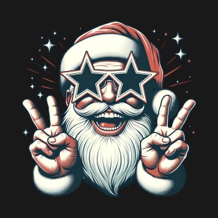 Retro Santa Christmas T-Shirt