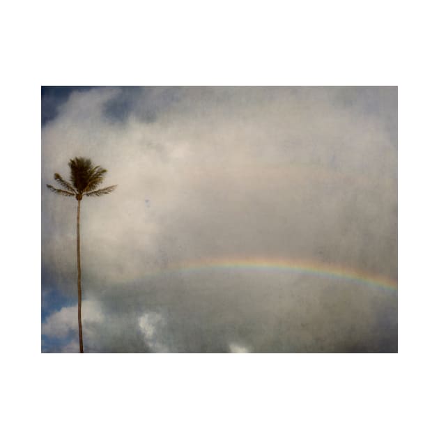 Palm Tree and Rainbow by rosedew