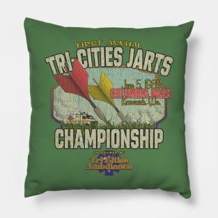 Tri-Cities Jarts Championship 1982 Pillow