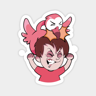 flamingo youtube Magnet