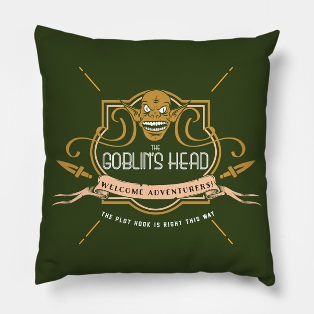 The Goblin's Head Pillow by Inn Between