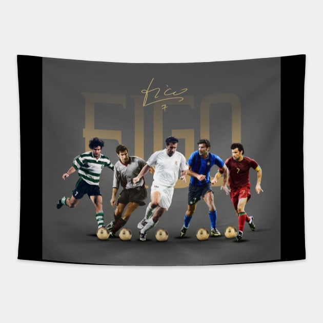 LUIS FIGO / LA LEGGENDA Tapestry by Jey13