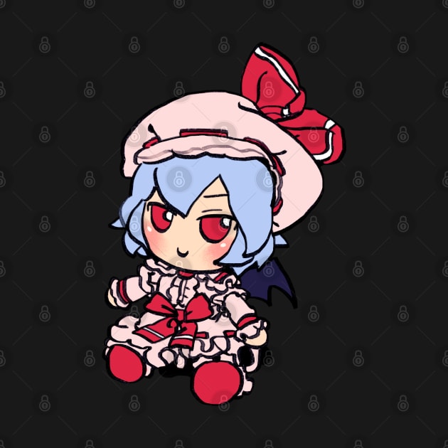 Mudwizard draws remilia scarlet fumo plush / touhou memes by mudwizard