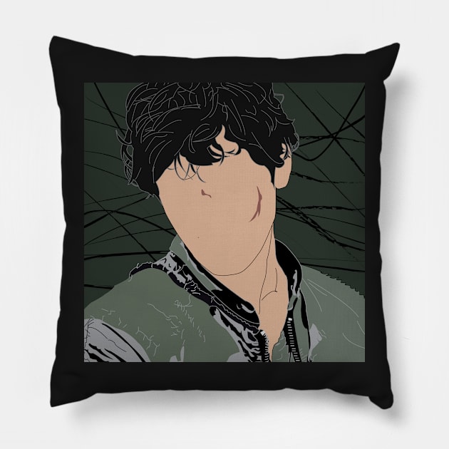 Bellamy Blake Pillow by DaniVan