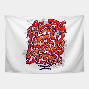 Monogram Graffiti Initial Letter S Tapestry for Sale by