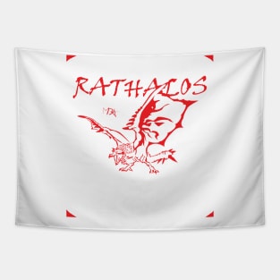 Red Rathalos Stile Tapestry