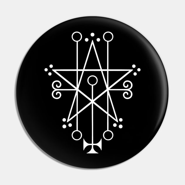 Sigil of Astaroth Pin by OccultOmaStore