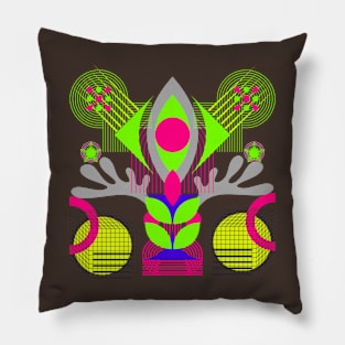 Bauhaus Neon Leon Pillow