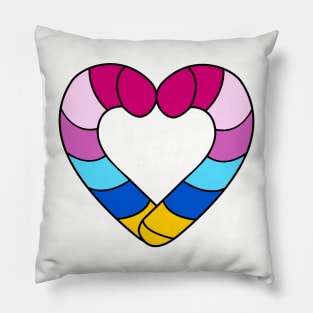 Candy Cane Pride Pillow