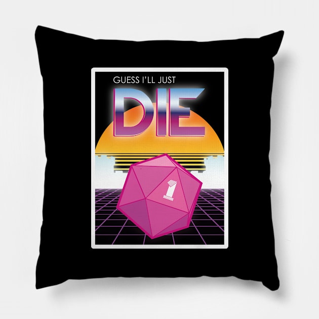 Death by Natural Causes Pillow by rockbottle_designs