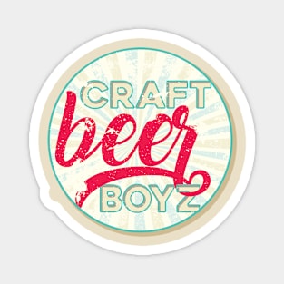 craft beer boyz seal Magnet