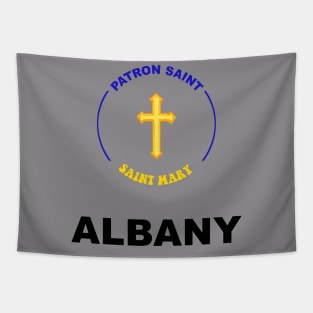 ALBANY NEW YORK PATRON SAINT Tapestry