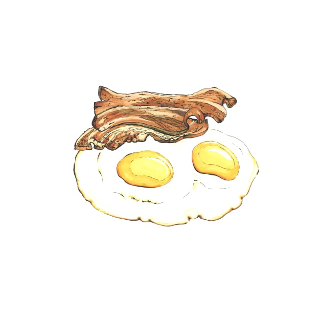 Bacon & Eggs by LittleAmyLiz