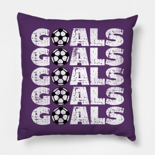 Just a Girl Who Loves Soccer, A Girl With Goals, Soccer Girl, Hot Pink Pillow