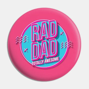 Rad Dad Pin