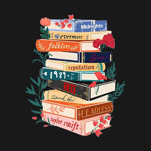 Taylor's Books by Arch City Tees