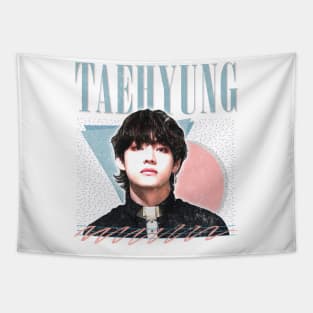 Taehyung / V - Retro Style Fan Artwork Tapestry