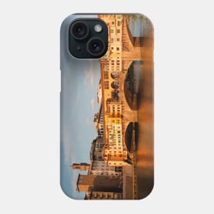 Bridge across the river Arno Florence Phone Case