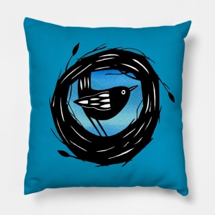 Bird Nest Pillow