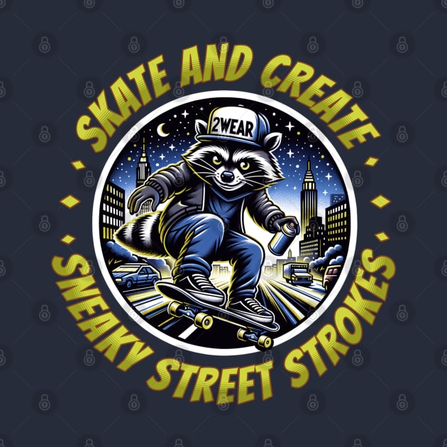 Sneaky Street Strokes by 2wear Grafix