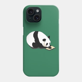 Reading Panda Phone Case