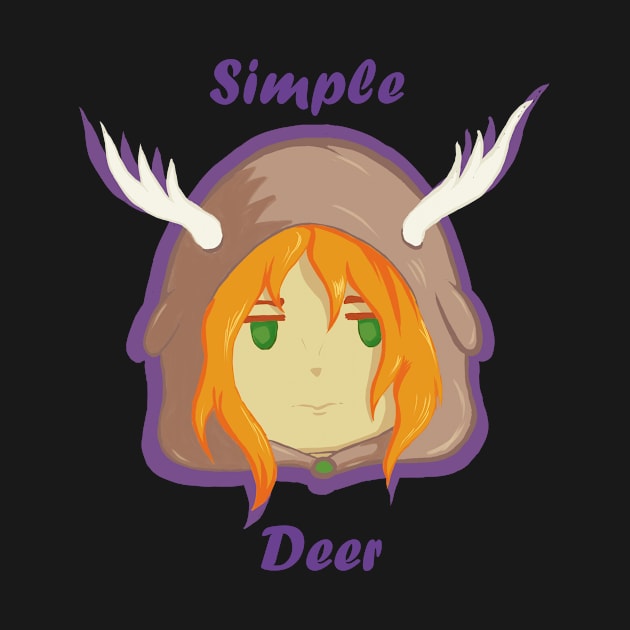 Girl in a deer costume by Simple_Deer