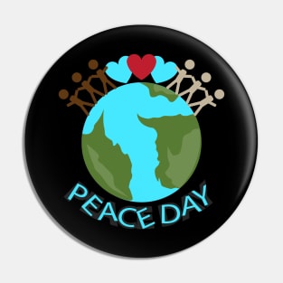 Peace Day International Event Pin