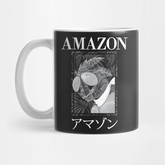 Kamen Rider Amazon Manga Art Tee Kamen Rider Mug Teepublic