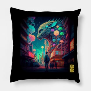 Tokyo, Japan v5 (no text) Pillow